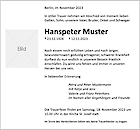 Vorlage: Modern mit Bild